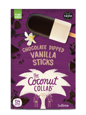 Chocolate Dipped Vanilla Sticks